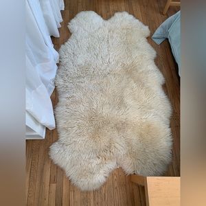 Vintage Australian sheep skin rug